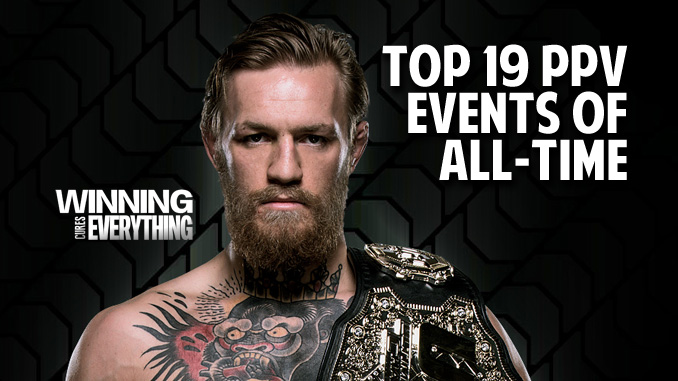 Read more about the article Top 19 Biggest PPV Events Ever