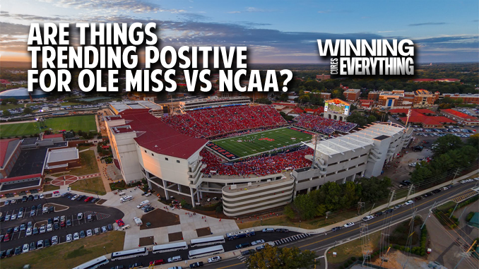 Read more about the article Are things trending positive for Ole Miss vs NCAA?