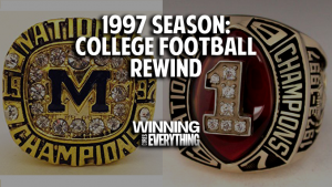 Read more about the article 1997 CFB Season Rewind: There were 2 National Champs that year?