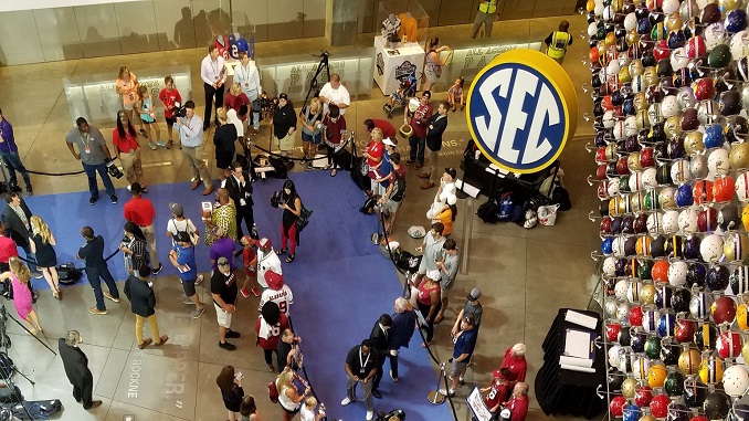 Read more about the article WCE 218: SEC Media Days should always be in Atlanta.  Fact or Fiction?