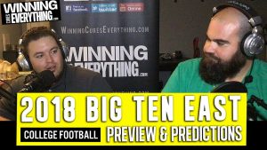 Read more about the article 2018 Big 10 East College Football Preview and Predictions