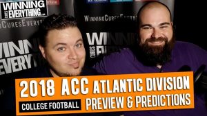 Read more about the article 2018 ACC Atlantic College Football Preview and Predictions