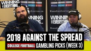 Read more about the article Gary’s 2018 Week 3 College Football Picks (Against the Spread)