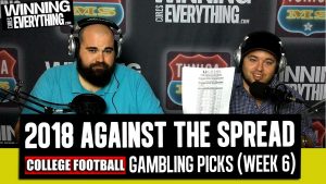 Read more about the article Gary’s 2018 Week 6 College Football Picks (Against the Spread)