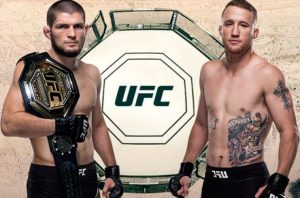 Read more about the article Khabib vs Gaethje officially announced for UFC 255 on Oct 24th