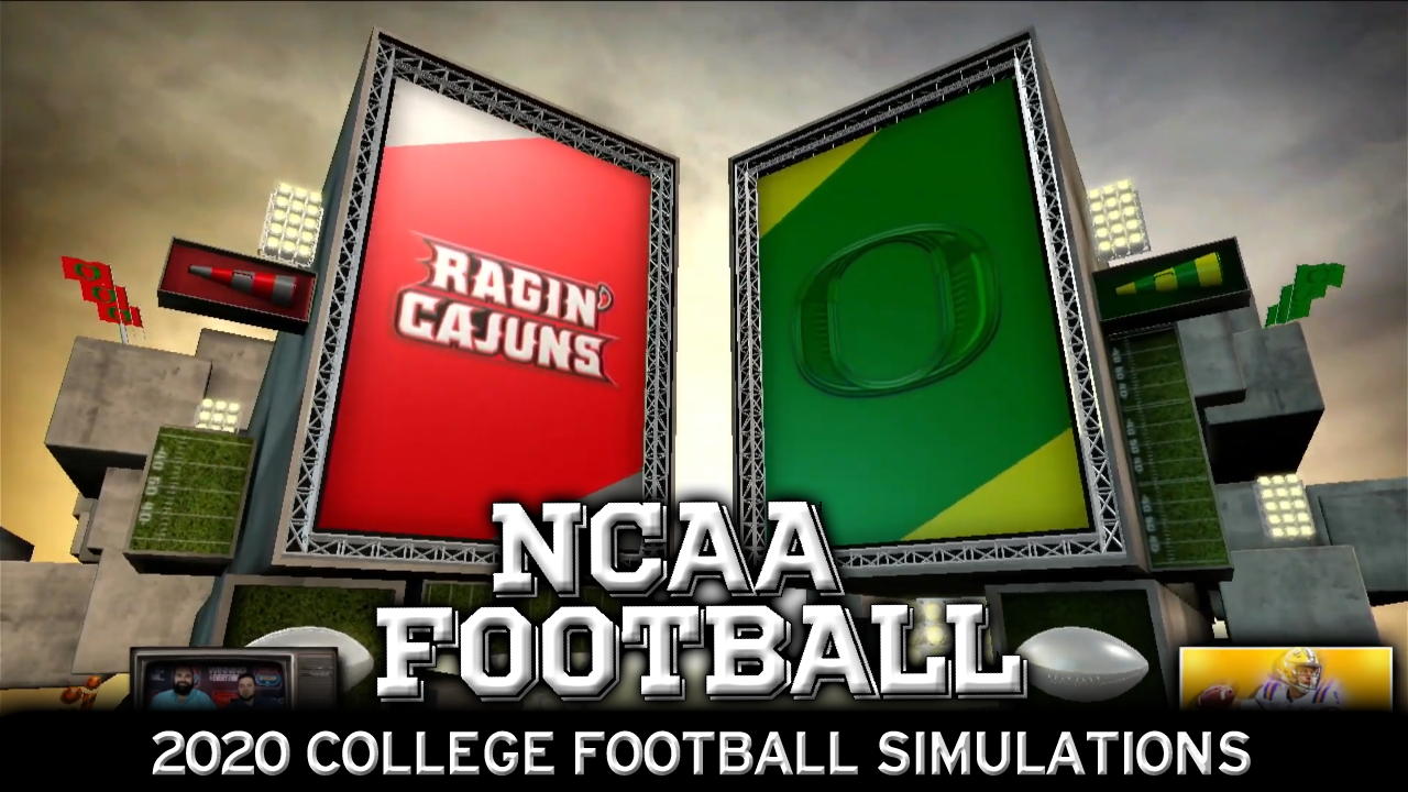 Read more about the article Louisiana vs Oregon 2020 NCAA Football Simulation
