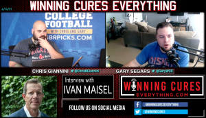 Read more about the article WCE Show 6/14: Ivan Maisel interview, Kyler Murray, Le’veon Bell won’t play for Andy Reid, Nate Diaz, Whale swallows what?