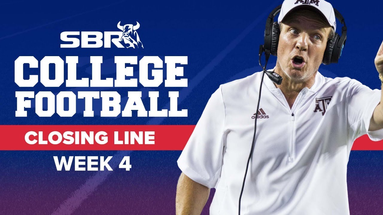 Read more about the article SBR College Football Week 4 Closing Lines