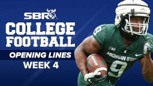 Read more about the article SBR College Football Week 4 Opening Lines 2021