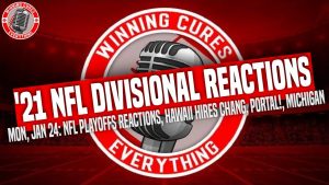 Read more about the article 1/24 NFL Playoffs Divisional Round Reactions, Hawaii football, Auburn DC, Portal news, Matt Rhule