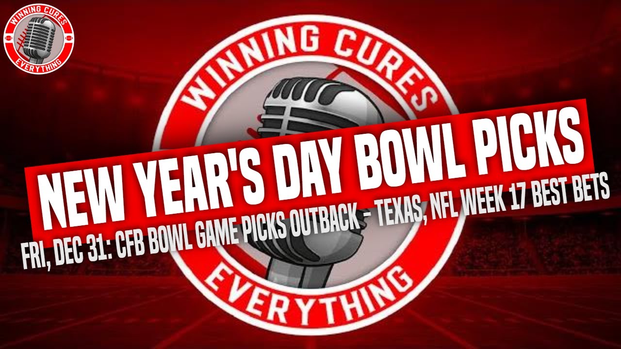 Read more about the article 12/31 New Year’s Day Bowl Picks & NFL Week 17 Best Bets!