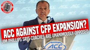 Read more about the article ACC unanimous against College Football Playoff expansion, says Jim Phillips
