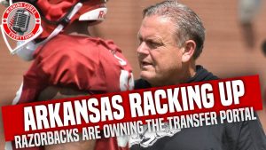 Read more about the article Arkansas football & Sam Pittman are owning the transfer portal