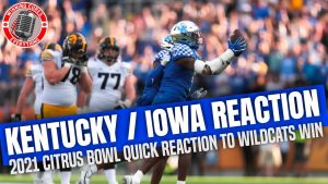 Read more about the article Citrus Bowl Kentucky vs Iowa Reaction & Recap 2021 College Football