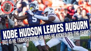 Read more about the article Did Auburn receiver Kobe Hudson transfer or get kicked off the team?