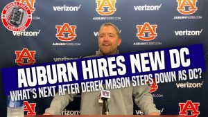 Read more about the article More Auburn football staff changes as Derek Mason steps down as defensive coordinator