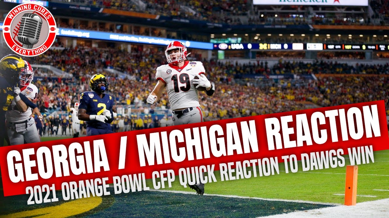Orange Bowl vs Michigan CFP Reaction & Recap 2021 College