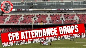 Read more about the article College Football attendance drops to lowest average since 1981
