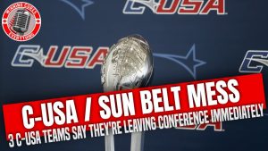 Read more about the article Conference USA releases football schedule, but 3 teams announce they’re leaving for Sun Belt now