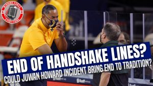 Read more about the article Does Juwan Howard incident mean the end of handshake lines?