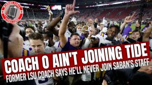 Read more about the article Ed Orgeron says he will never join Alabama football staff