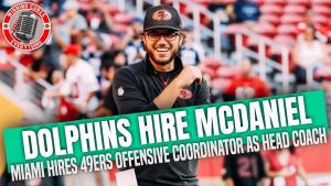 Read more about the article Miami Dolphins hire Mike McDaniel, 49ers OC, as new head football coach