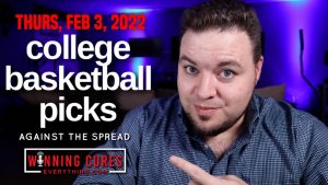 Read more about the article Thurs 2/3/22: Gary’s Free NCAA College Basketball Picks & Predictions against the spread