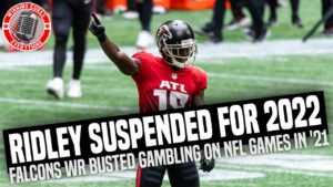 Read more about the article Calvin Ridley has been suspended for the 2022 NFL season for gambling on games