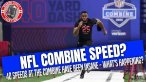 Read more about the article What’s going on with the speed / 40 times at the NFL combine?