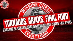 Read more about the article 3/31 Final Four picks, Tornados, Bruce Arians retires, Bucs name Todd Bowles new coach, Eric Church