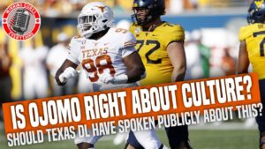 Read more about the article Texas DL Moro Ojomo talked about what’s wrong with Longhorn football culture