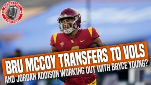 Read more about the article Bru McCoy transfers to Tennessee, & Jordan Addison working out with Bryce Young