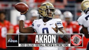 Read more about the article Akron Zips 2022 Football Predictions & Preview