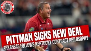 Read more about the article Arkansas signs Sam Pittman to new 5 year contract extension