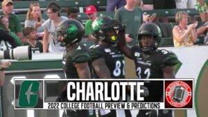 Read more about the article Charlotte 49ers 2022 Football Predictions & Preview