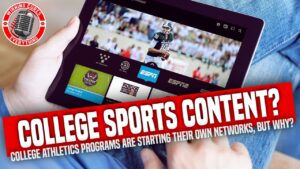 Read more about the article College Athletics programs creating their own streaming subscription networks?