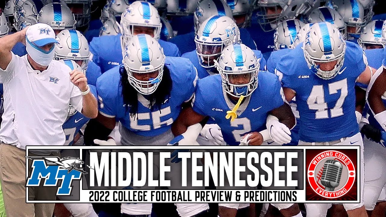 Middle Tennessee (MTSU) Blue Raiders 2022 Football Predictions