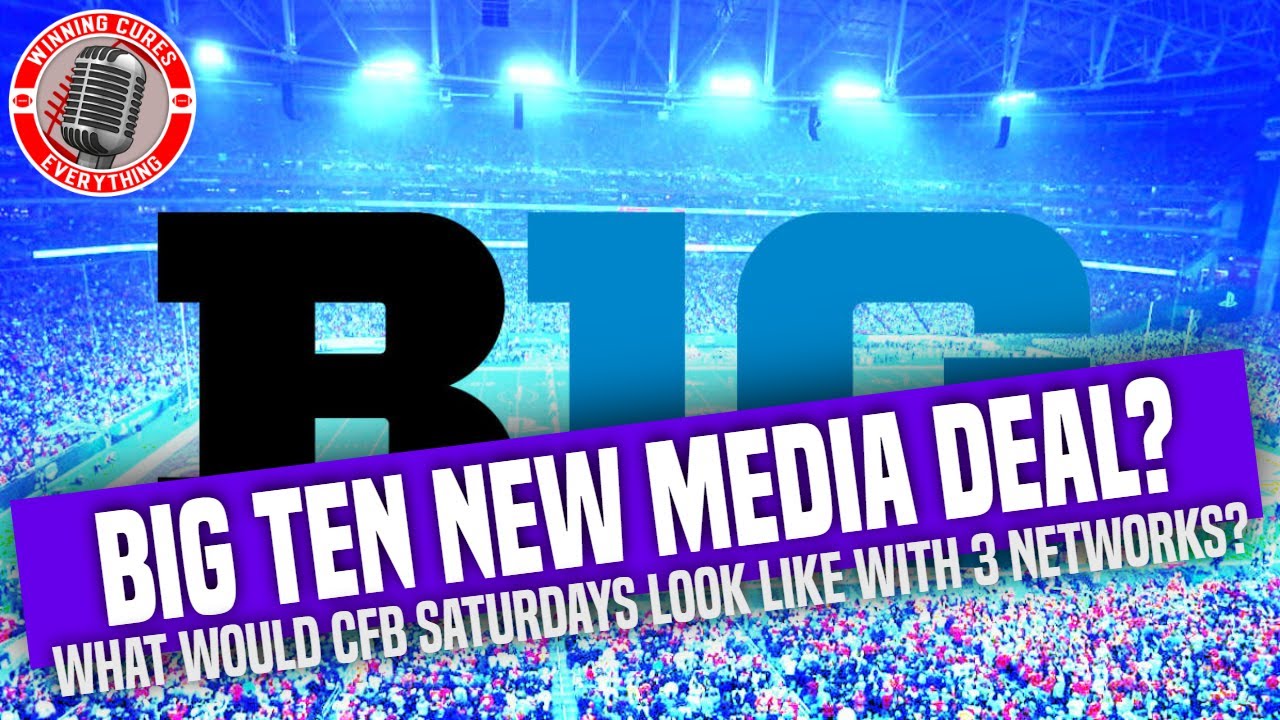 Read more about the article What will new Big Ten media rights deal look like with possibly 3 networks?