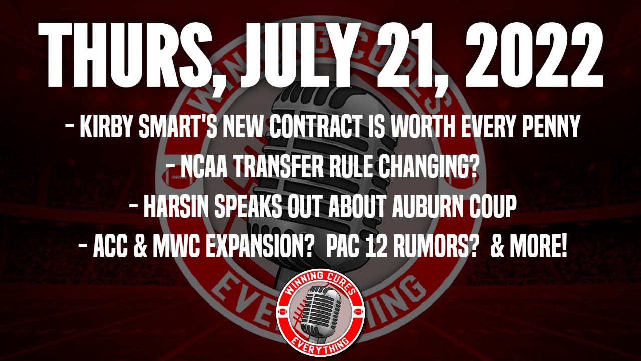 Read more about the article 7/21 NCAA transfer any time? ACC & MWC talk expansion, Pac 12 rumors, Narduzzi, Kirby, etc
