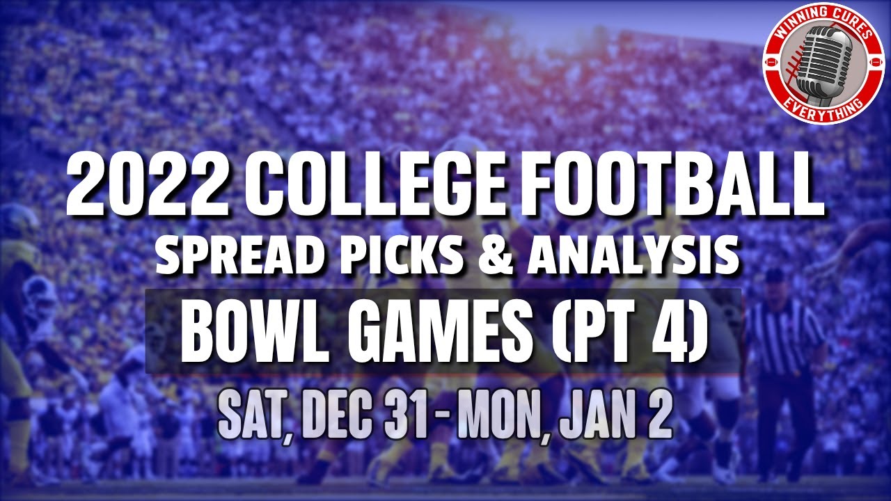 Read more about the article College Football Bowl Picks (Part 4) Against the Spread 2022 Predictions