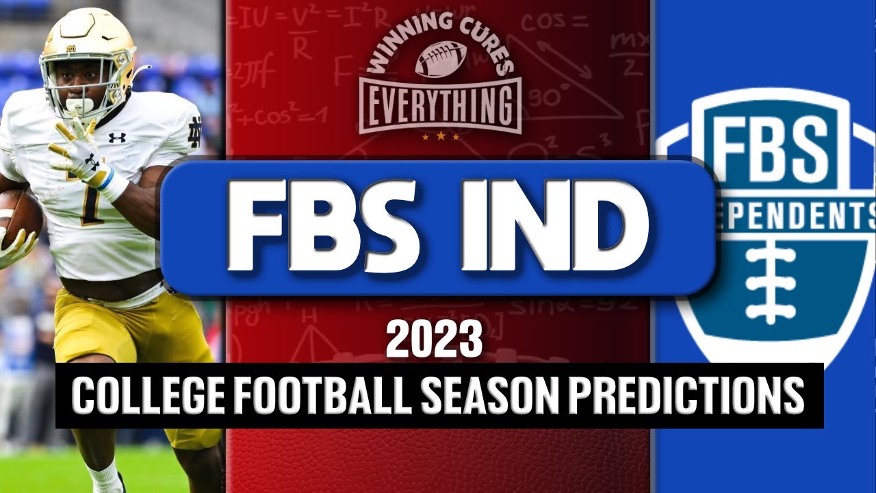 Read more about the article FBS Independents 2023 College Football Season Predictions Win Totals & More!
